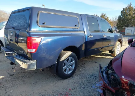 2011 Nissan Titan Sv из США, поврежденный, VIN 1N6BA0EC0BN311214